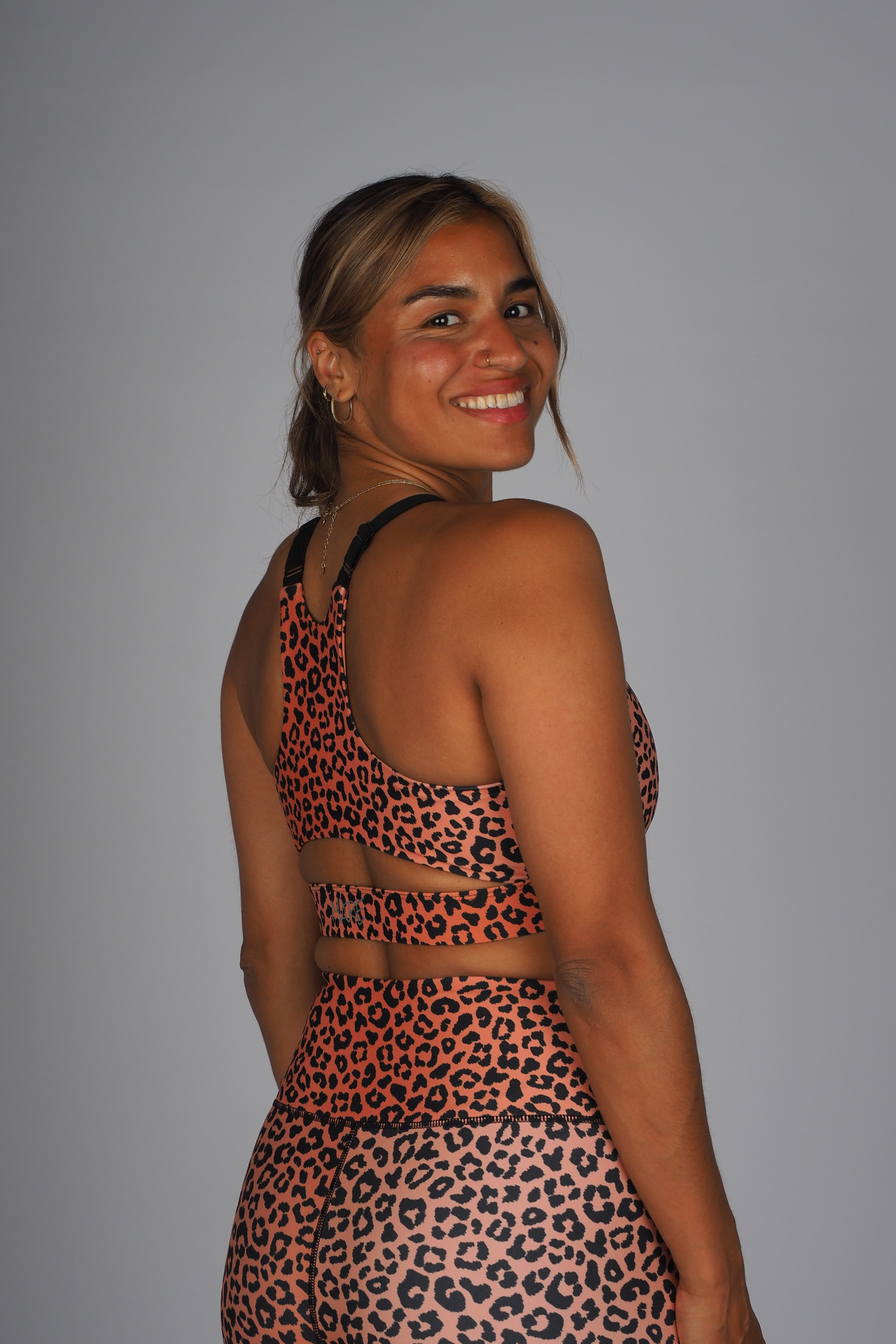 Wild Leo Sports Top - Leopard