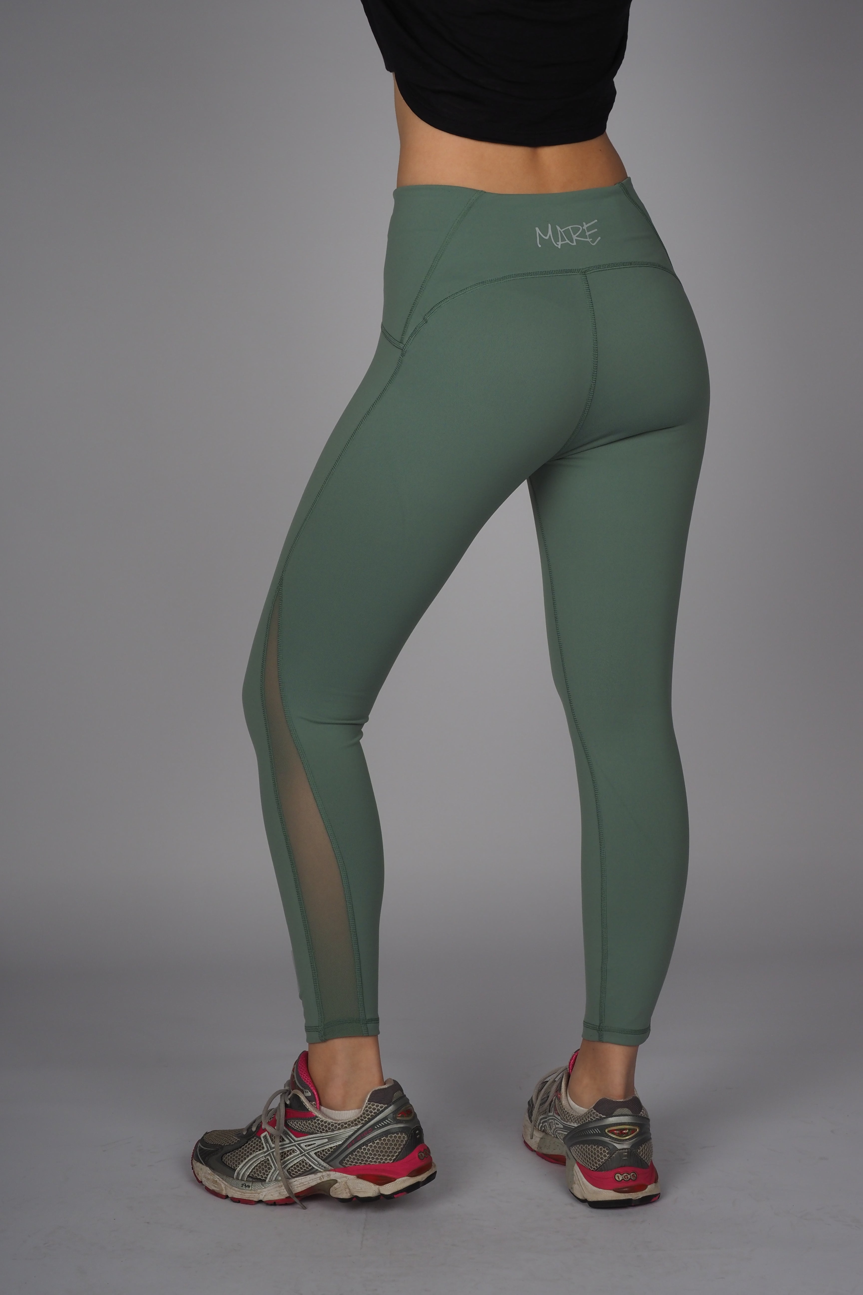 Kiki Mesh Tights - Light Green