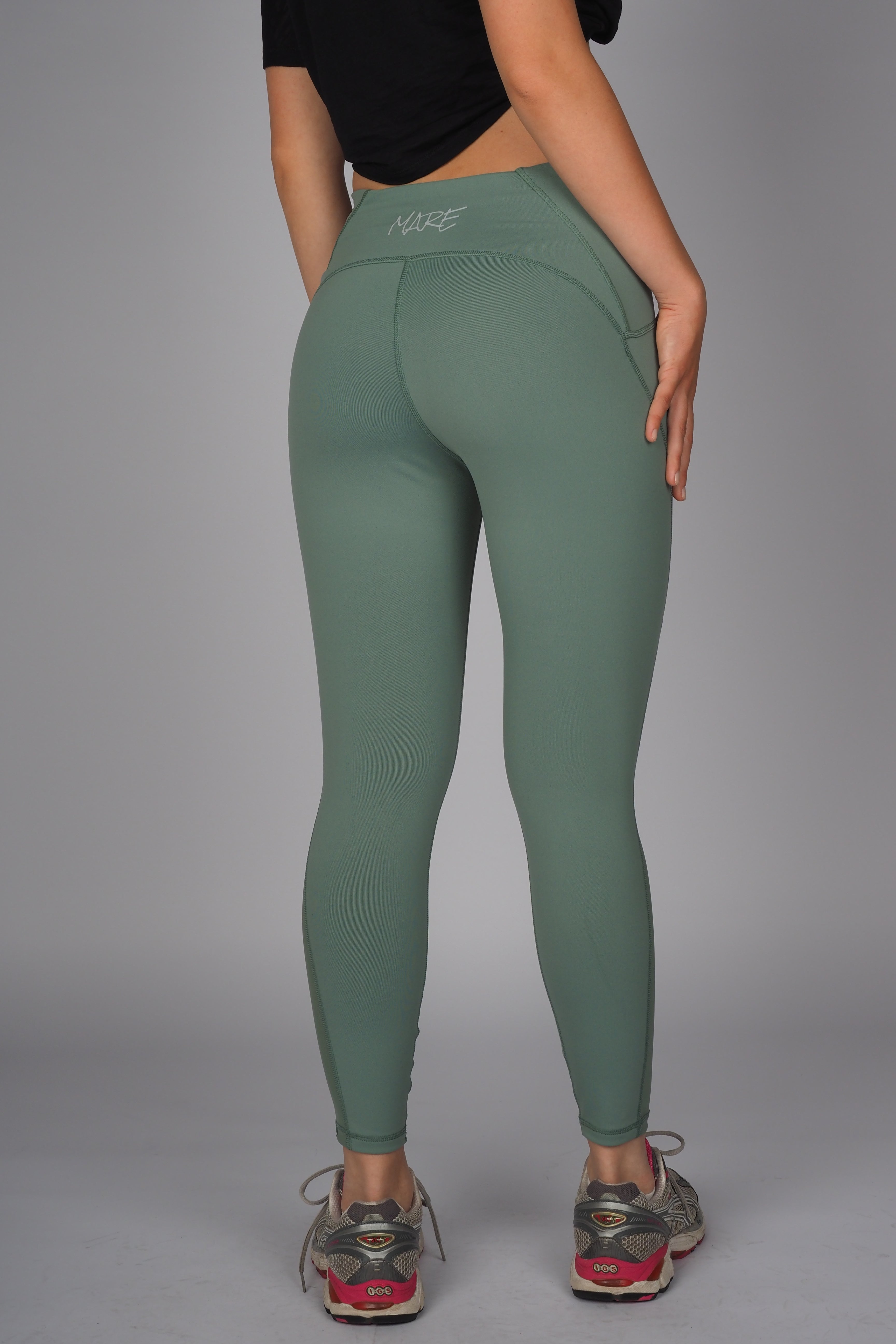 Kiki Mesh Tights - Light Green