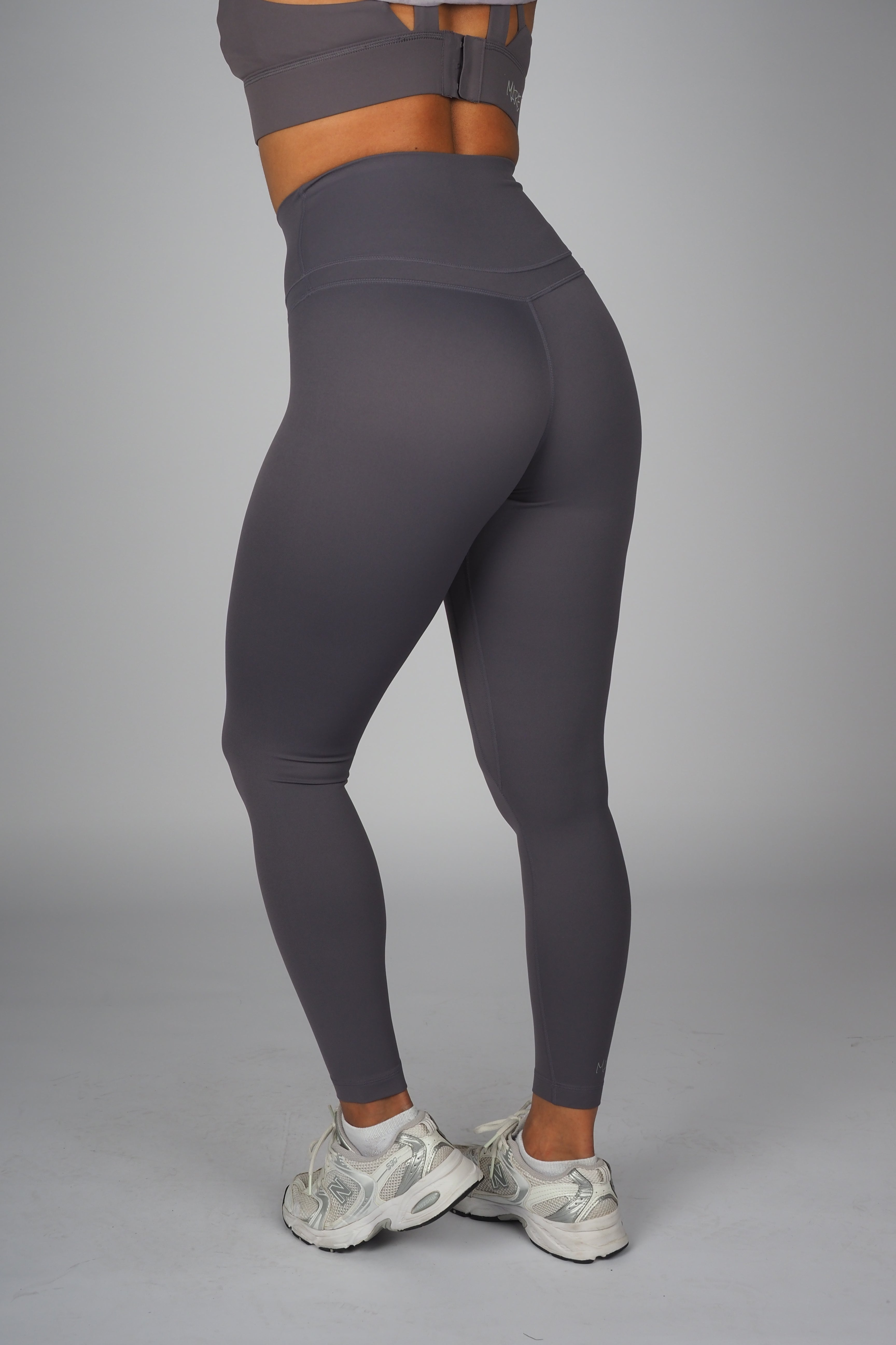 Feels like Valentine Tights - Dark Purple Grey