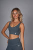 Smooth Like Lana Sports Bra - Light Blue