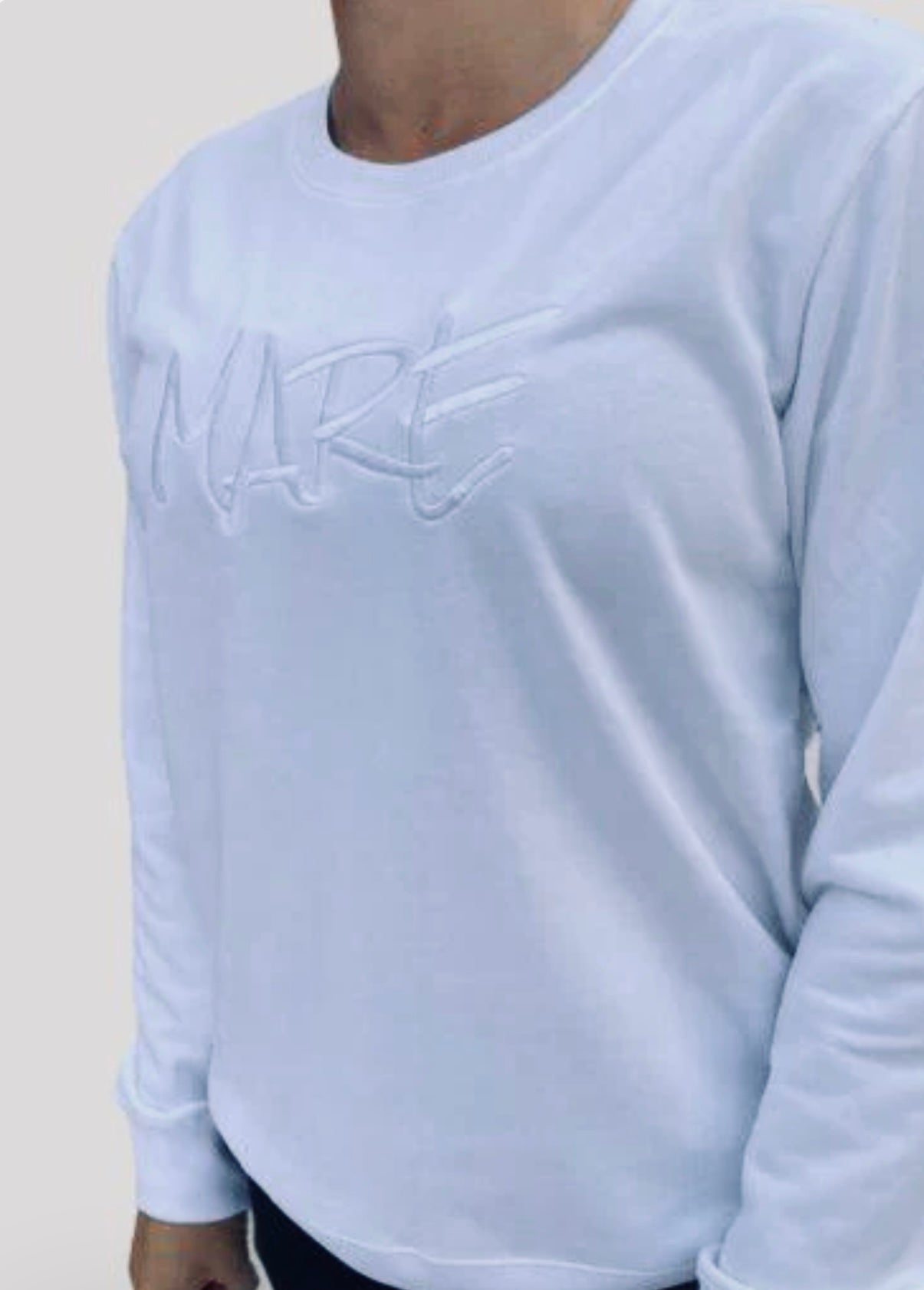 Basic Ella Sweater - White