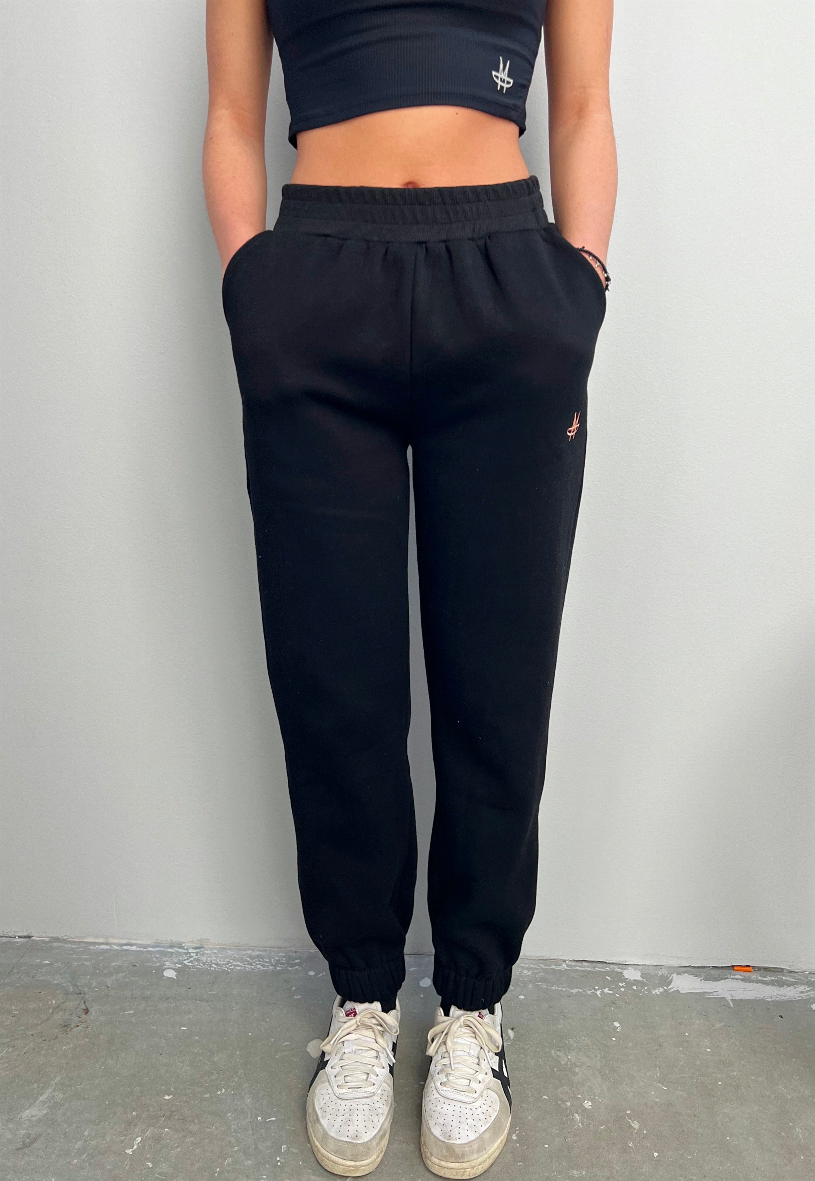I love Sunday Sweatpants - Black