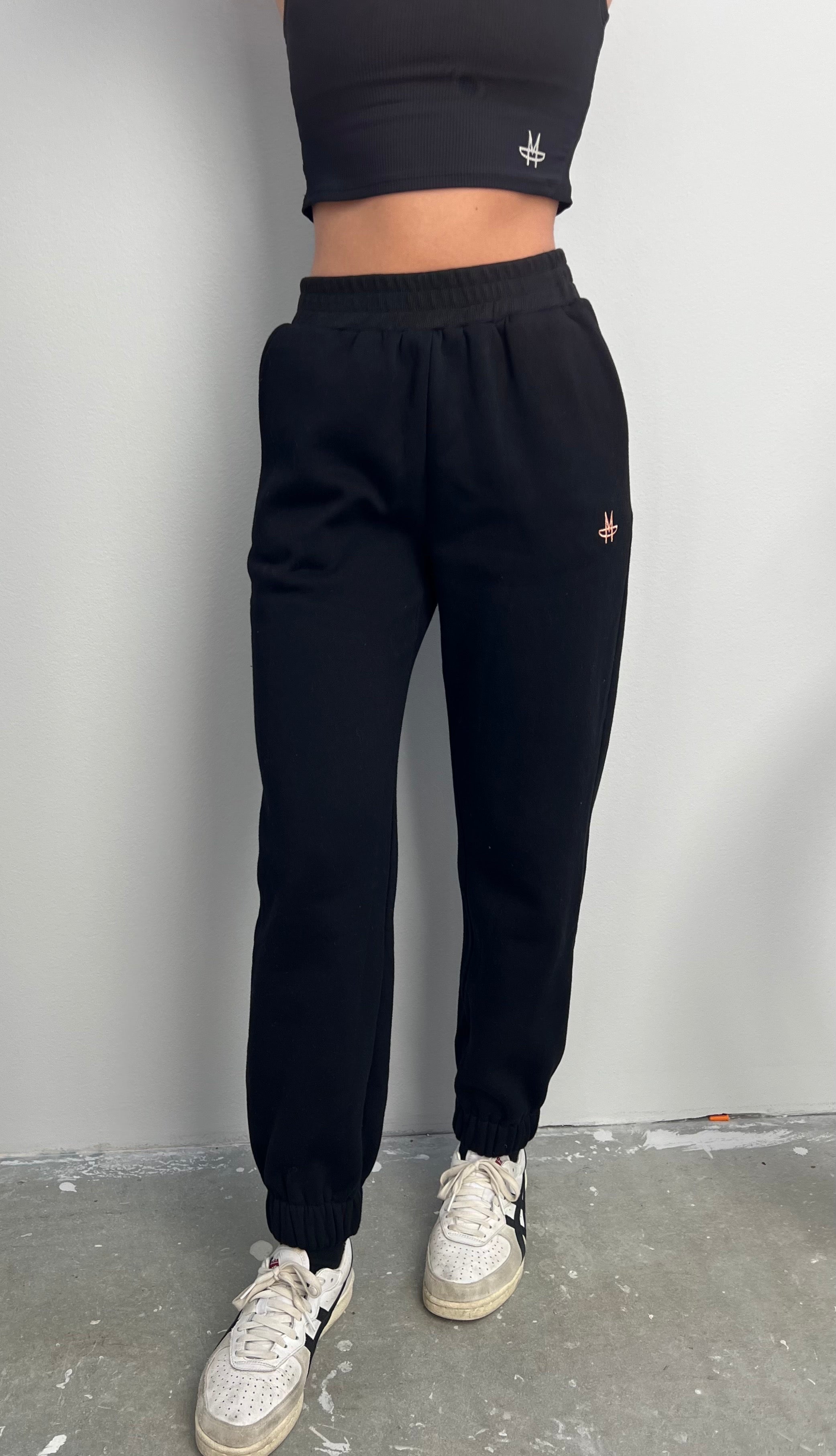 I love Sunday Sweatpants - Black