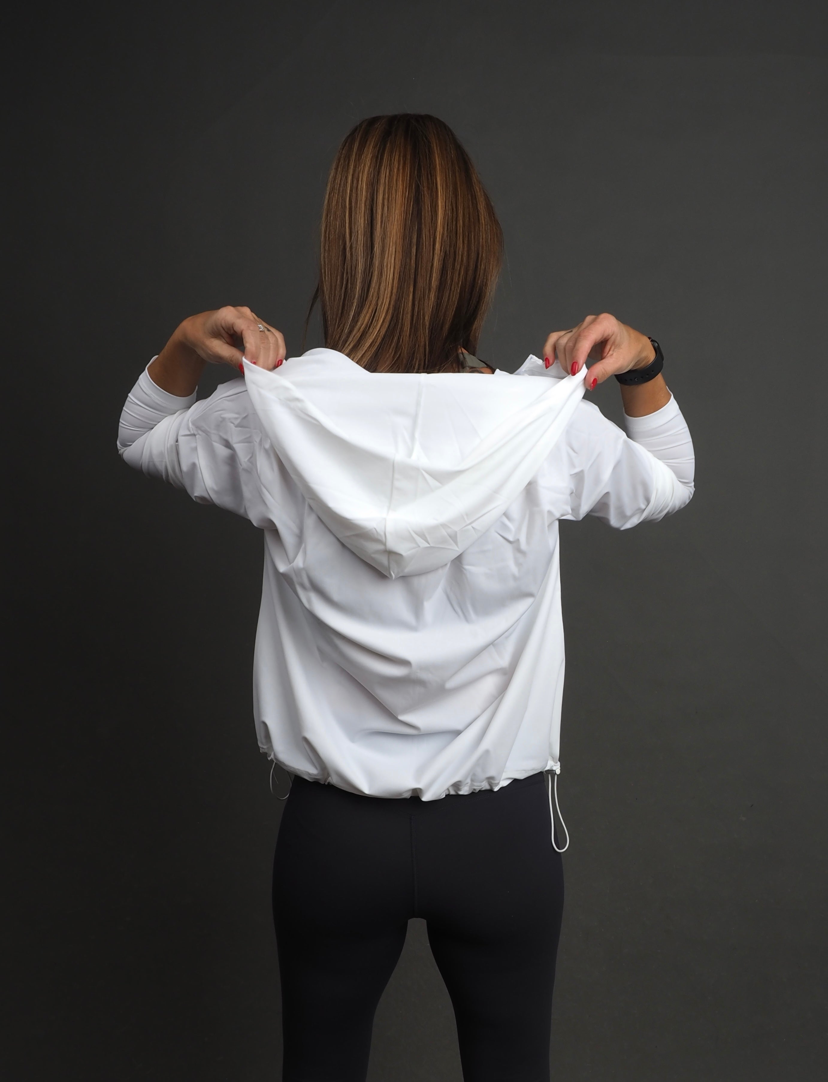 Feather Jacket - White