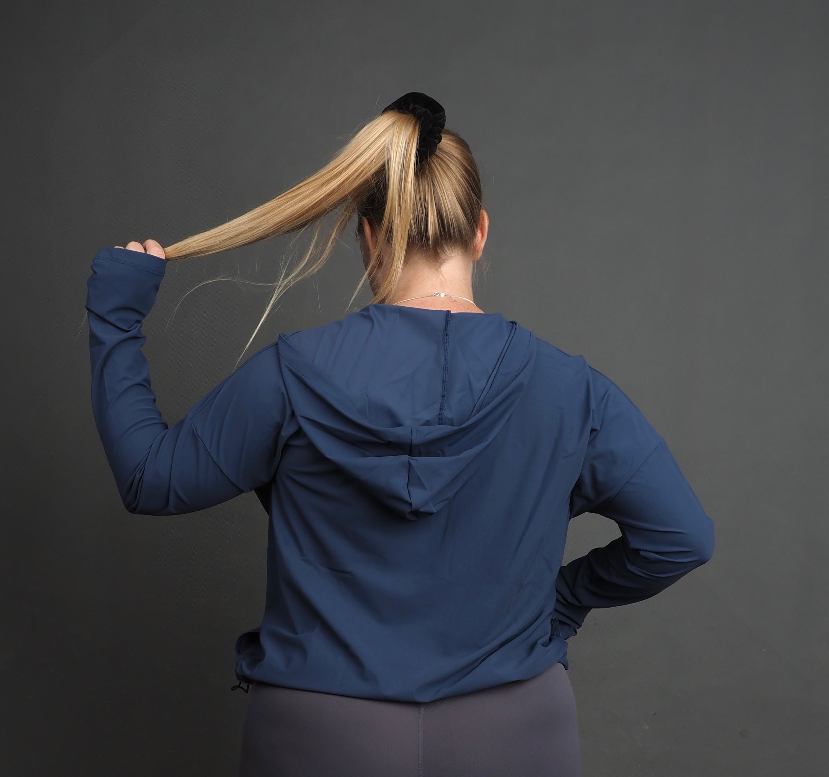 Feather Jacket - Blue