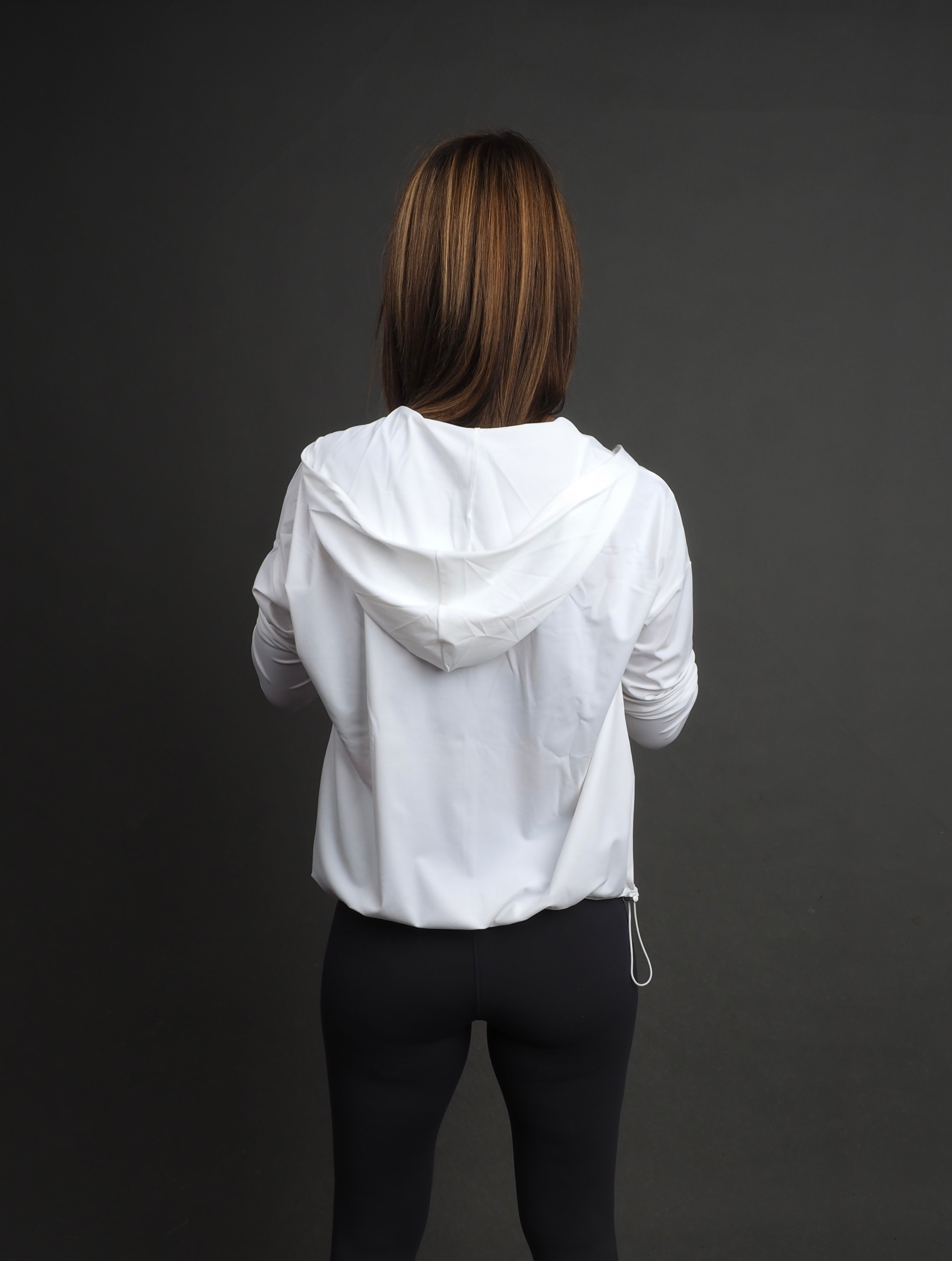 Feather Jacket - White